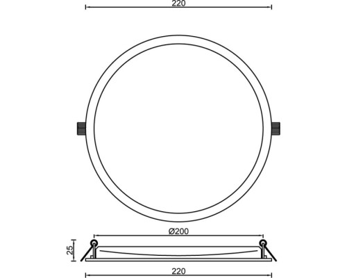 Точечный светильник LED Panel 565217 Deko-Light