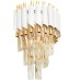 Бра  LDW 6003-2 WT+F.GD Lumina Deco