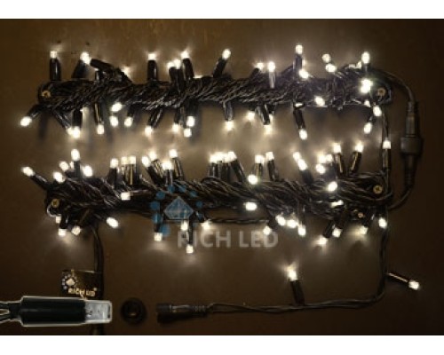 Гирлянда  RL-S10C-220V-CB/WW Rich LED