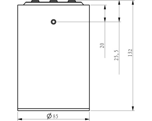 Точечный светильник Luna 348040 Deko-Light