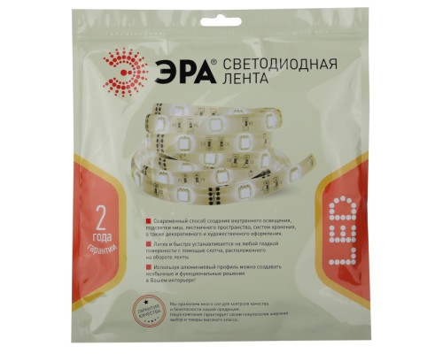 Светодиодная лента  LS2835-14,4-120-24-65-4000К-5m ЭРА