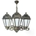 Уличный светильник подвесной Saba K22.120.S30.BXF1R Fumagalli