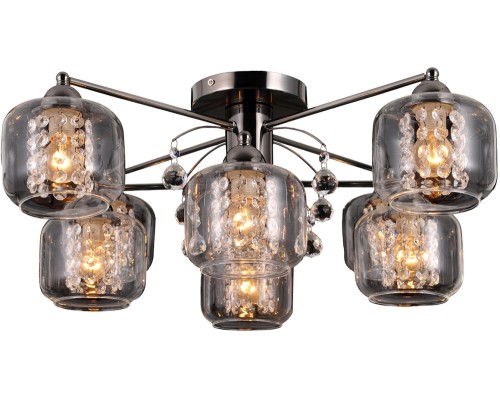 Потолочная люстра Laina LAINA 75091/8C DARK CHROME Natali Kovaltseva