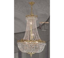 Подвесная люстра 049E 049E/8 AB SWAROVSKI Riperlamp