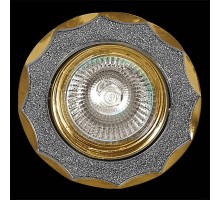 Точечный светильник  01001-9.0-001AK MR16 SS+GD Reluce