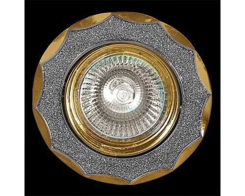 Точечный светильник  01001-9.0-001AK MR16 SS+GD Reluce