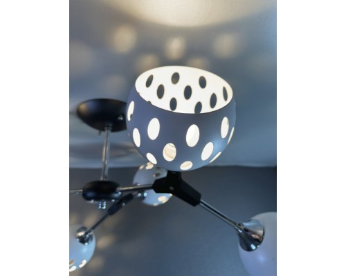 Потолочная люстра Berta WD3564/6C-BK-CR-WT Wedo Light