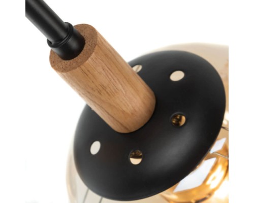 Потолочная люстра Oxford A2716PL-8BK Arte Lamp