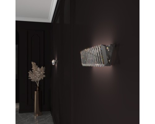 Настенный светильник Solis 101005 LED никель хрусталь Strotskis Eurosvet