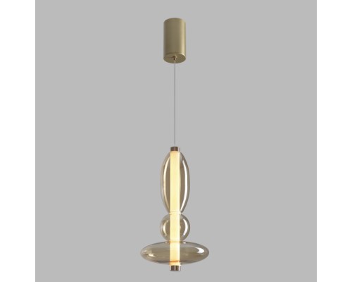 Подвесной светильник Quasar QUASAR SP10W LED AMBER Crystal Lux