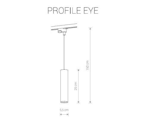 Трековый светильник Profile Eye 9337 Nowodvorski