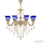 Подвесная люстра Florence 71101/8/250 B GW P2 U Clear-Blue/H-1H Bohemia