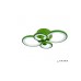 Потолочная люстра Ring A001/4 Green iLedex