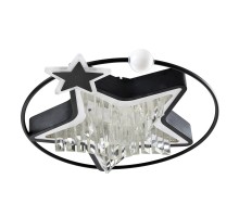 Потолочный светильник LED4U L8025-450 BK LED4U