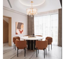 Подвесная люстра Sorrento-3309 373309/6/350/470 GD Arte Milano