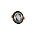Точечный светильник Duka  LDC 8062-D90 BK+SL Lumina Deco