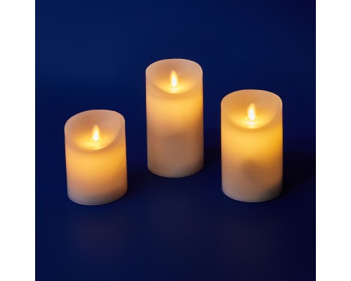 Световая фигура  ULD-F055 WARM WHITE RC CANDLE SET3 Uniel