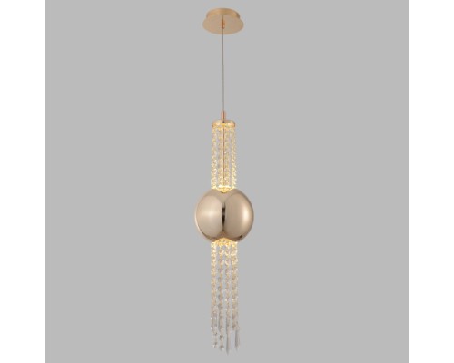 Подвесной светильник Navajo NAVAJO SP3W LED GOLD Crystal Lux
