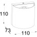 Архитектурная подсветка TUBE LED W1041-2-3K Bl Oasis Light