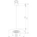 Подвесной светильник Kontur 40030/1 LED / черный Eurosvet
