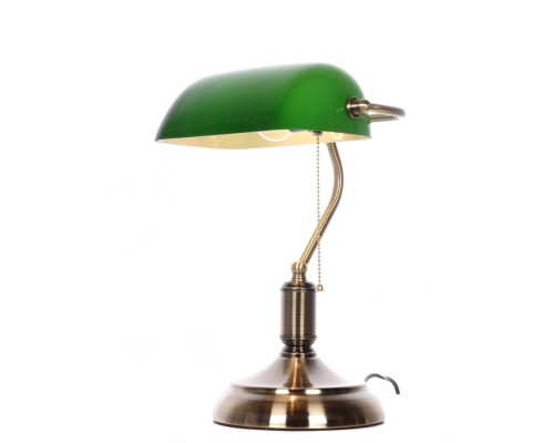 Офисная настольная лампа Banker LDT 305 GR Lumina Deco