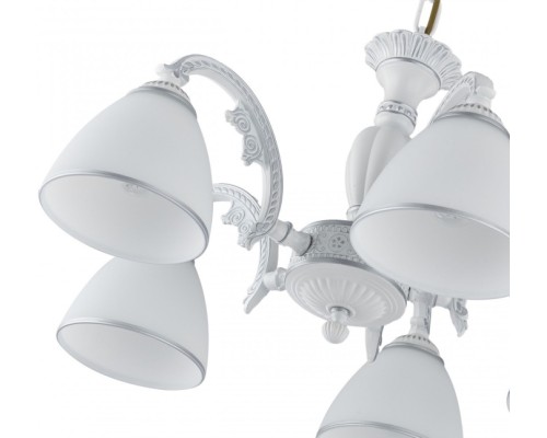 Подвесная люстра AM340837 340837/5 WT+SL Arte Milano