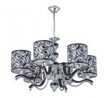 Подвесная люстра Florentia-4957 304957/6 Bk/Ni Arte Milano