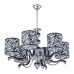 Подвесная люстра Florentia-4957 304957/6 Bk/Ni Arte Milano