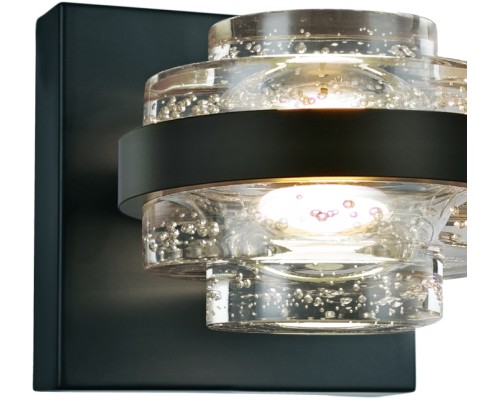 Бра Indiana MB22030002-1A black/clear DeLight Collection