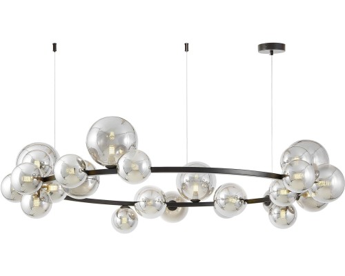 Подвесной светильник Merido LDP 7033-24 BK+GY Lumina Deco