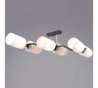 Потолочная люстра  IL0809-6ASQ-25 BK AB NAPLES ILLUMICO