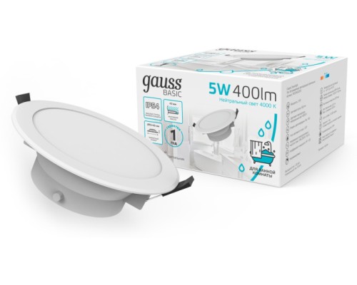 Точечный светильник Downlight 9033420205 Gauss