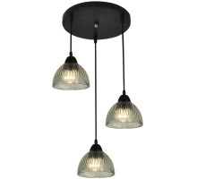 Подвесной светильник Dzhenis WD4004/3P-BK-GN Wedo Light
