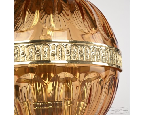 Интерьерная настольная лампа 5680 5680L/17 G Amber/M-1H Bohemia