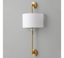 Бра Vintage VINTAGE AP2 BRASS Crystal Lux