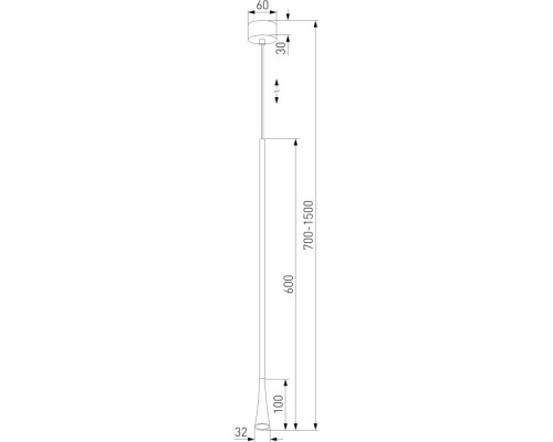Подвесной светильник Vist 50312 LED Elektrostandard
