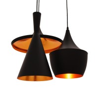 Подвесной светильник Foggi LDP 7712-3 BK Lumina Deco