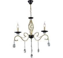 Подвесная люстра Elek WD3596/3H-GD-BK-CL Wedo Light