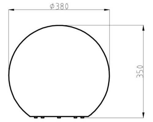 Наземный светильник Ball light 836934 Deko-Light