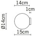 Настенно-потолочный светильник Lumi F07G2501 Fabbian