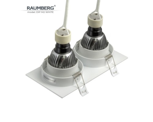 Точечный светильник  DipM2Wh Raumberg
