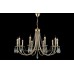 Подвесная люстра Victoria VICTORIA SP10 GOLD/AMBER Crystal Lux