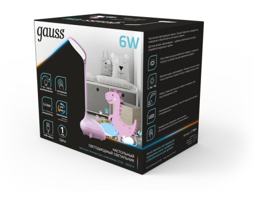 Интерьерная настольная лампа Qplus GT7014 Gauss