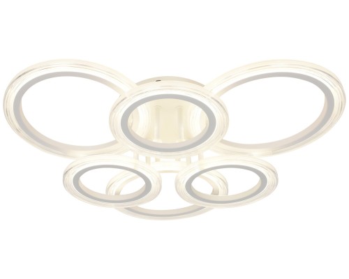 Потолочная люстра  Ring CLL-1-90-RC WH ЭРА