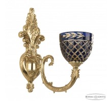 Бра 7109 7109B15/1/210 G P1 U Amber-Blue/H-1J Bohemia