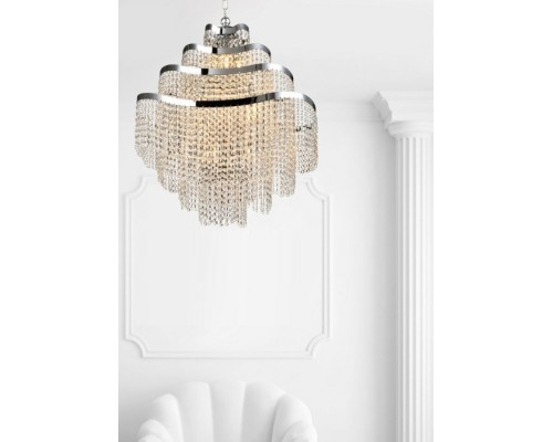 Подвесная люстра Markellin LH0040/12H-NK-CL Lumien Hall