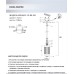 Подвесной светильник Timea WD4003/1P-BK-GD Wedo Light