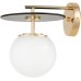 Бра Dalton LDW 7014-1 GD+BK Lumina Deco