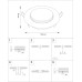 Точечный светильник Standard Spot G101 BK Ambrella