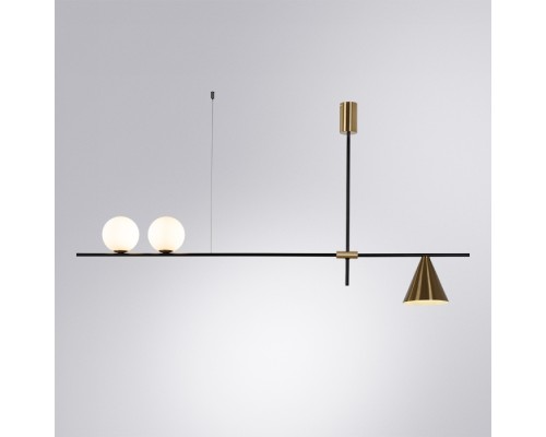 Потолочная люстра Jacob A7029PL-3BK Arte Lamp